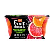 Del Monte Fruit Refreshers Snack Cups, Grapefruit & Oranges in Pomegranate Fruit Water,...
