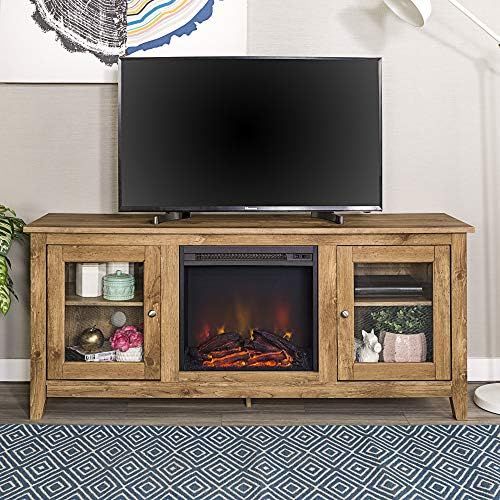  Delacora BD58FP4DWES WE-BD58FP4DW 58 Wide TV Stand Media Cabinet with Fireplace