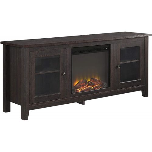  Delacora BD58FP4DWES WE-BD58FP4DW 58 Wide TV Stand Media Cabinet with Fireplace