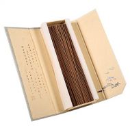 인센스스틱 Delaman Incense Sticks 180pcs/pack Oriental Buddha Buddhist Aroma Nature Line Incense Sticks with Case Sandalwood for Home, Yoga (Color : #2)