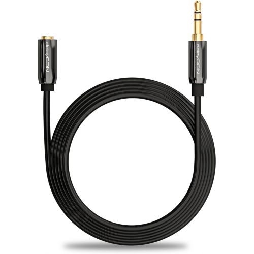  [아마존베스트]No deleyCON Premium HQ Stereo Audio Cable Adaptor Extension 0.5 to 5 Metres Cinch Metal Gold-Plated