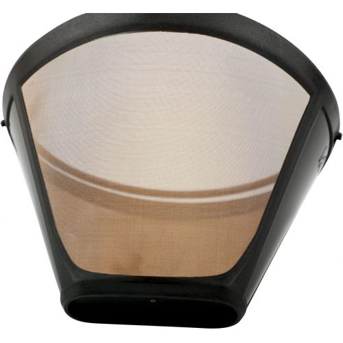  Delidge Reusable Coffee Filter No.4 Cone Coffee Filters Replacement Ninja Coffee Filters for Coffee Bar Makers, BPA Free (1 Pack)