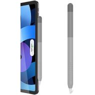 [아마존베스트]Delidigi Gradient Color iPencil Case Sleeve Silicone Cover Accessories Compatible with Apple Pencil 2nd Generation(Gradient Grey)
