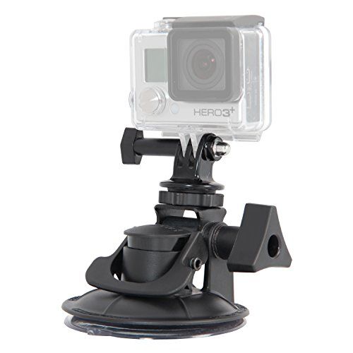  Delkin Devices Fat Gecko Stealth Suction Camera Mount with GoPro Adapter (DDMNT-SLTH-GP)