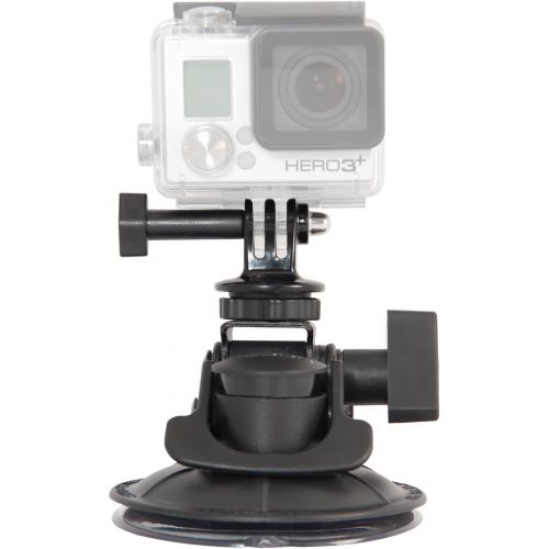  Delkin Devices Fat Gecko Stealth Suction Camera Mount with GoPro Adapter (DDMNT-SLTH-GP)