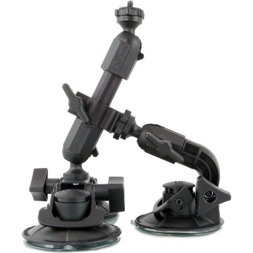  Delkin Devices Fat Gecko Triple Suction Camera Mount (DDMNT-TRIPLE) , Black