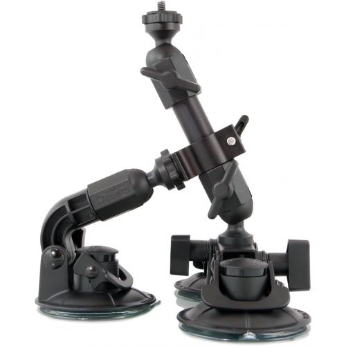  Delkin Devices Fat Gecko Triple Suction Camera Mount (DDMNT-TRIPLE) , Black