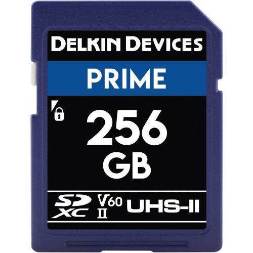  Delkin DDSDB1900256 Devices 256GB Prime SDXC UHS-II (U3V60) Memory Card