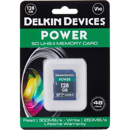  Delkin DDSDG2000128 Devices 128GB Power SDXC UHS-II (U3V90) Memory Card