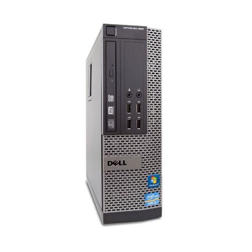 델 Dell Optiplex 990 SFF Flagship Premium Business Desktop Computer (Intel Quad-Core i5-2400 up to 3.4GHz, 16GB RAM, 2TB HDD, DVD, WiFi, VGA, DisplayPort, Windows 10 Professional) (Re