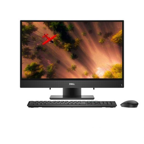 델 Dell i3477-5852BLK-PUS Inspiron AIO 3477 - Narrow Border Touch Display - 7th Gen Intel Core i5 Processor - 8GB Memory - 1TB HDD - Intel HD Graphics 620, 23.8in, Black (Renewed)