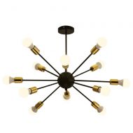 Dellemade XD00125 12 Lights Sputnik Chandelier Mid-Century Ceiling Light