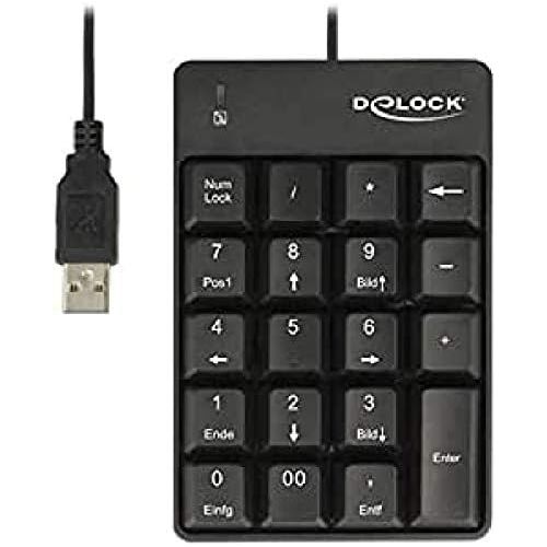  [아마존베스트]DelockKeypadUSBblackretail