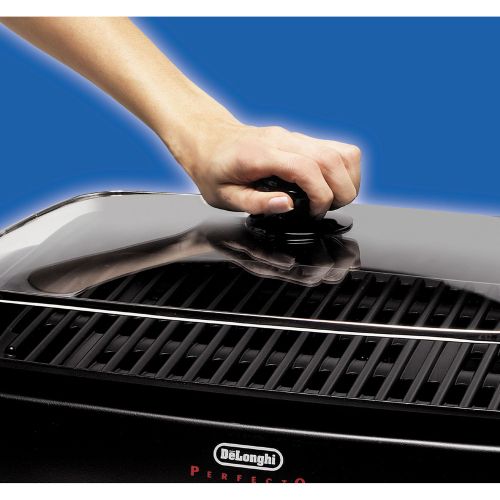 드롱기 De'Longhi DeLonghi Healthy Indoor Grill with Die-Cast Aluminum Non-Stick Cooking Surface