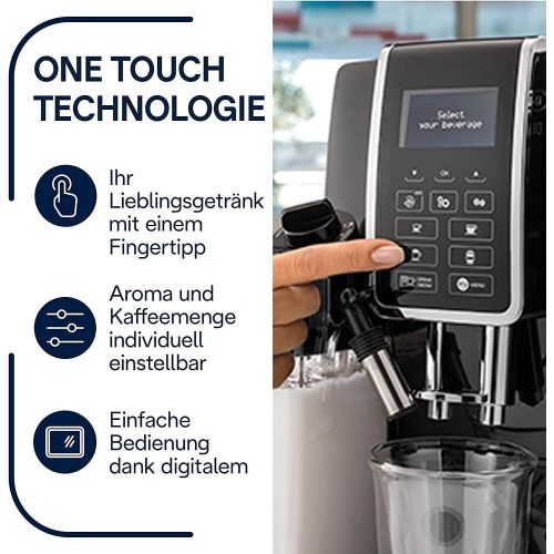 드롱기 De’Longhi De Longhi Dinamica ECAM, Black