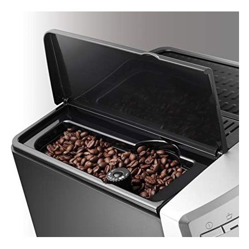 드롱기 De’Longhi DeLonghi Magnificia ESAM 3500 S Kaffeevollautomat | Cappuccino auf Knopfdruck | Grosser 1,8 L Wassertank | 16 bar Pumpendruck | Integriertes Milchsystem | Herausnehmbare Bruehgruppe