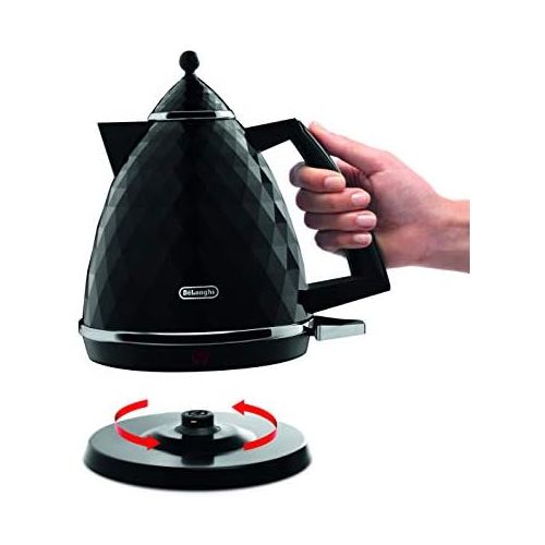 드롱기 De’Longhi DeLonghi KBJ 2001.BK Wasserkocher, schwarz