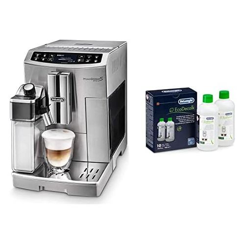 드롱기 De’Longhi ECAM510.55M PRIMADONNA S EVO ECAM 510.55.M Kaffeevollautomat, Edelstahl, 2 liters, silber