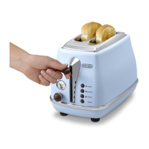 드롱기 De’Longhi CTOV 2103.GR Toaster Icona Vintage, olive