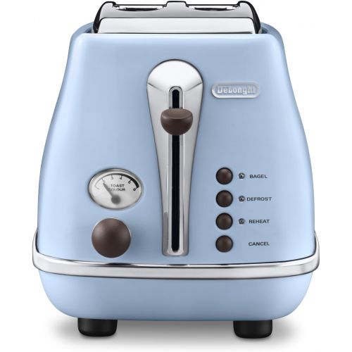 드롱기 De’Longhi CTOV 2103.GR Toaster Icona Vintage, olive