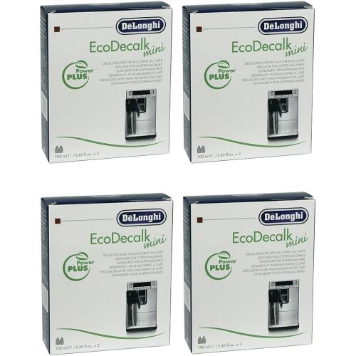 드롱기 DELONGHI DeLonghi Entkalker EcoDecalk mini Sparpack 8x 100ml fuer Kaffeevollautomaten, Kaffeemaschinen - Nr.: 5513292821 Nokalk