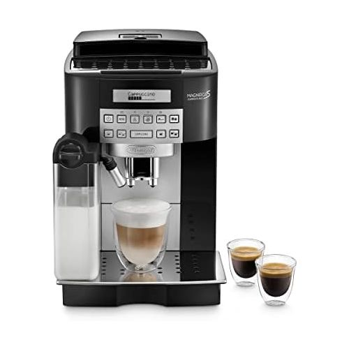 드롱기 De’Longhi DeLonghi ECAM 22.360.B Kaffee-Vollautomat (1.8 Liter, 15 bar, 1450 Watt, Milchbehalter) schwarz