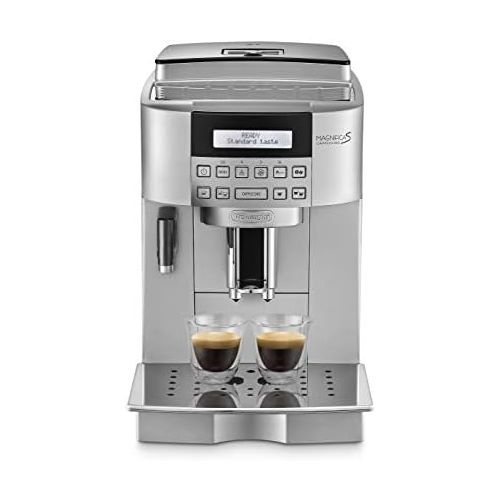 드롱기 De’Longhi DeLonghi ECAM 22.360.S Kaffee-Vollautomat (1.8 Liter, 15 bar, 1450 Watt, Milchbehalter) silber