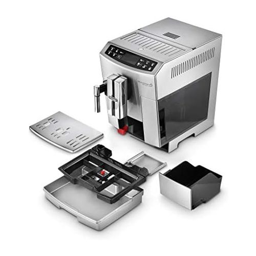 드롱기 De’Longhi DeLonghi Primadonna S Evo ECAM 510.55.M Kaffeevollautomat (mit integriertem Milchsystem, Touchscreen und App-Steuerung, automatische Reinigung, Edelstahl) silber