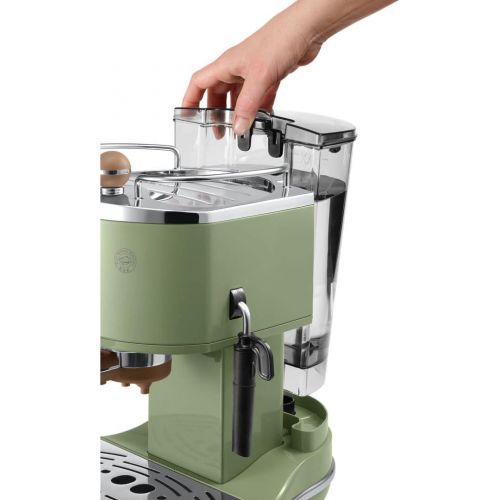 드롱기 DeLonghi ECOV 311.GR Espresso-Siebtragermaschine (1100 Watt)