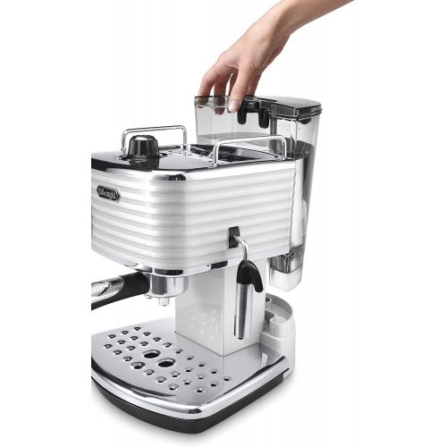 드롱기 De’Longhi DeLonghi ECZ 351.W Scultura Espressomaschine (1100 W) weiss