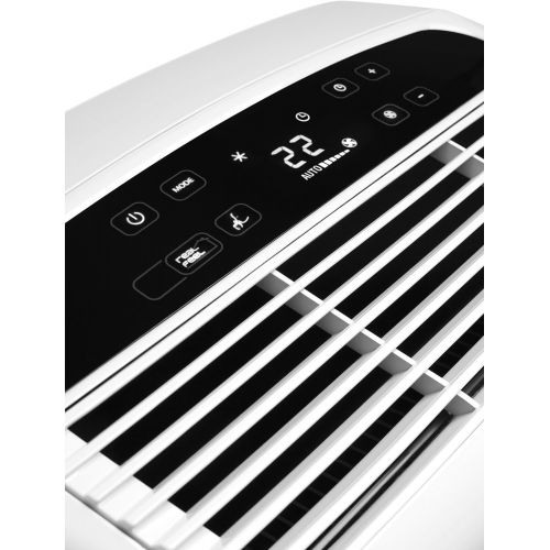 드롱기 De’Longhi DeLonghi PAC AN112 Silent Mobiles Klimagerat (Klimaanlage, Luft-Luft System, Max. Kuehlleistung 2,9 kW/11000BTU/h, Separate Entfeuchtungsfunktion, Geeigent fuer Raume bis zu 110 m³)