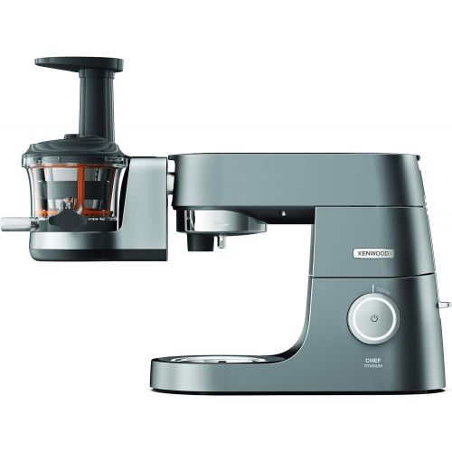 드롱기 De’Longhi Kenwood KAX720PL Slow Juicer | Kuechenmaschinen Zubehoer | Geeignet fuer alle Chef und kMix Kuechenmaschinen | 400ml Saftbehalter | Tropf Stopp