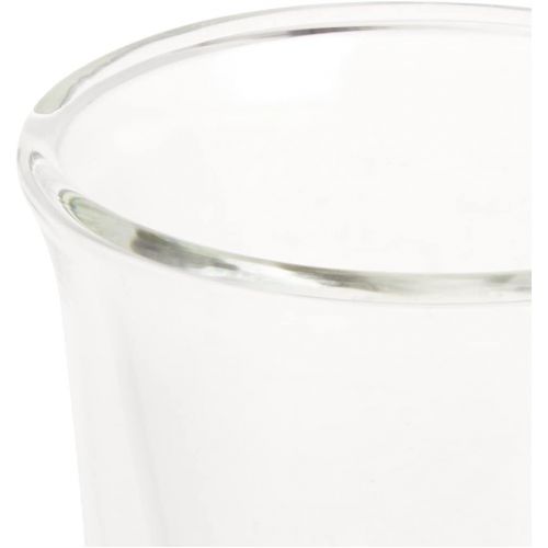드롱기 DeLonghi DeLonghi Double Walled Thermo Espresso Glasses, Set of 2, Regular, Clear