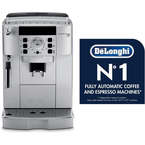 드롱기 DeLonghi ECAM22110SB Compact Automatic Cappuccino, Latte and Espresso Machine