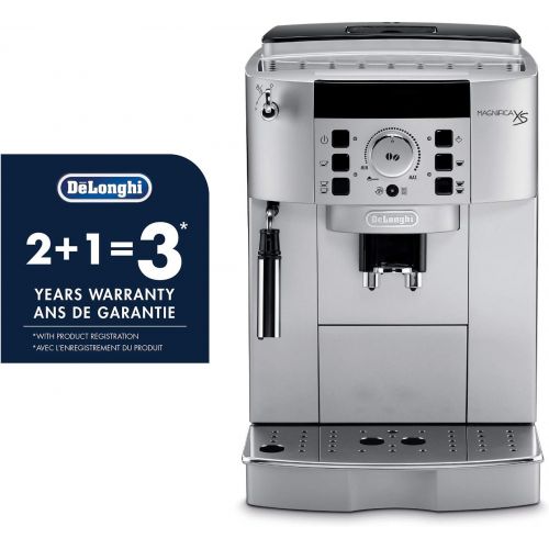 드롱기 DeLonghi ECAM22110SB Compact Automatic Cappuccino, Latte and Espresso Machine