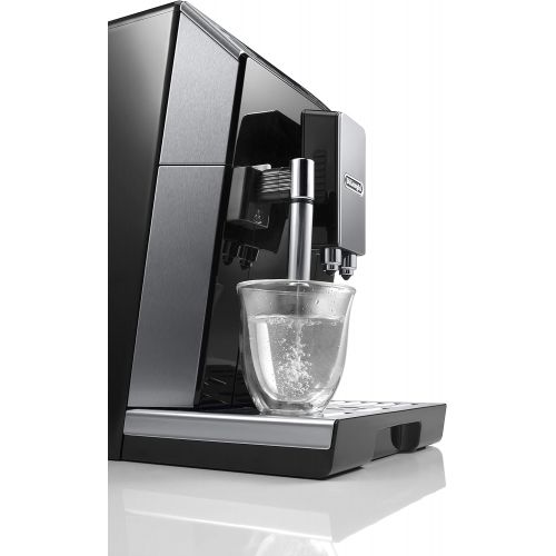 드롱기 DeLonghi Eletta Digital Super Automatic Espresso Machine with Latte Crema System, Black