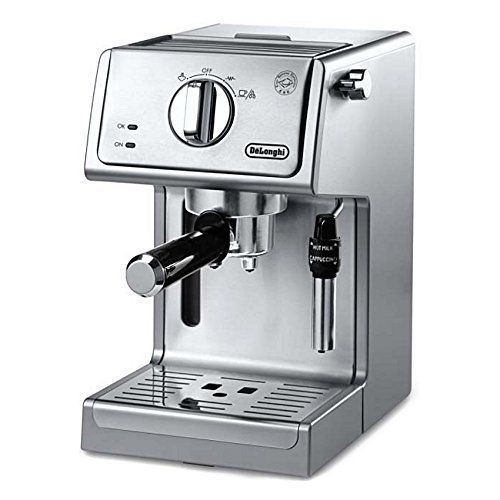 드롱기 DeLonghi Bar Pump Espresso and Cappuccino Machine, 15, Stainless Steel