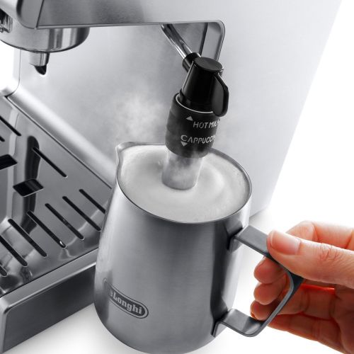 드롱기 DeLonghi Bar Pump Espresso and Cappuccino Machine, 15, Stainless Steel