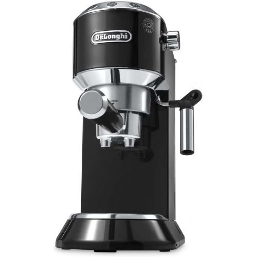 드롱기 DeLonghi Dedica Coffee Machine EC680.BK, 15 Bar Espresso Pump - Black by DeLonghi