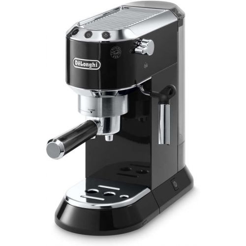 드롱기 DeLonghi Dedica Coffee Machine EC680.BK, 15 Bar Espresso Pump - Black by DeLonghi