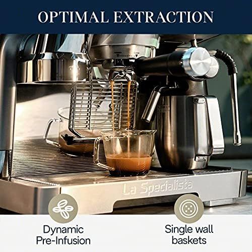 드롱기 DeLonghi EC9665M La Specialista Maestro Espresso Machine, Stainless Steel