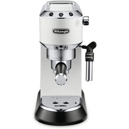 드롱기 DeLonghi EC685W Dedica Deluxe Espresso Machine, 13 x 5.9 x 12 inches, White