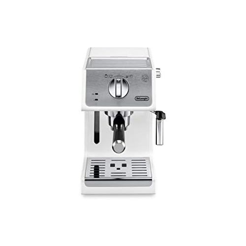 드롱기 DeLonghi ECP3220W 15 Bar Espresso Machine with Advanced Cappuccino System White