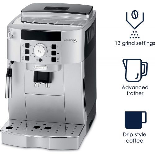 드롱기 DeLonghi ECAM22110SB Espresso Machine, 13.8, Silver