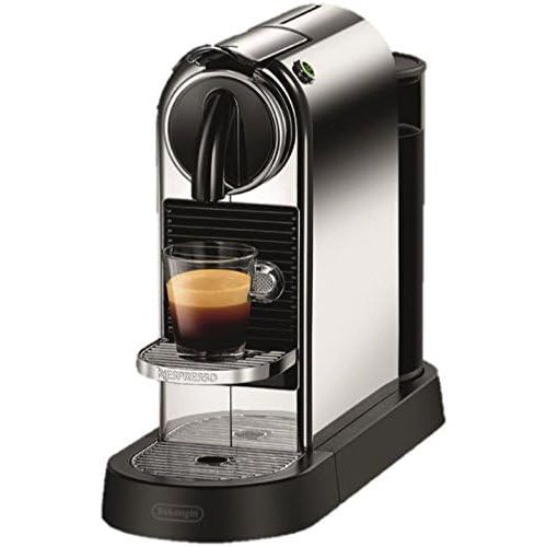 드롱기 De’Longhi DeLonghi EN 166.C Kapsel-Kaffeemaschine aus Edelstahl, autonom und vollautomatisch, kompatibel mit Kaffeekapseln von Nespresso, 1l