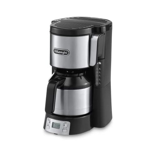 드롱기 De’Longhi DeLonghi ICM 15750 Filterkaffeemaschine 23320, 220-240V, 50/60Hz, 1000W, schwarz