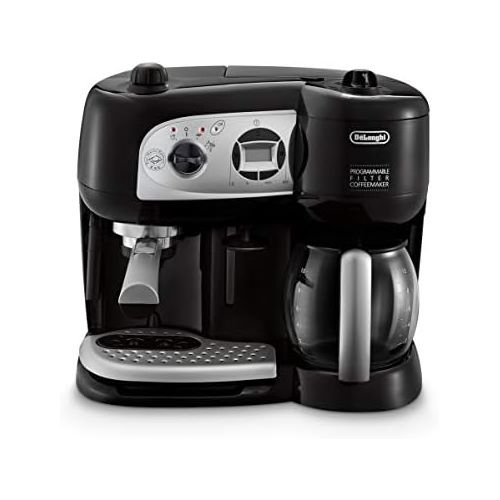 드롱기 De’Longhi BCO264.1 Espressomaschine und Kaffeemaschine in einem, mit Pumpe, Schwarz, 38x 24x 35cm