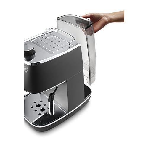 드롱기 De’Longhi DeLonghi ECI 341.BK DISTINTA Espressomaschine mit Cappuccino-Aufschaumduese