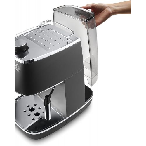 드롱기 De’Longhi DeLonghi ECI 341.BK DISTINTA Espressomaschine mit Cappuccino-Aufschaumduese