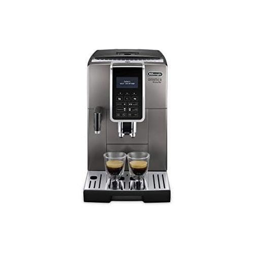 드롱기 De’Longhi DeLonghi ECAM359.57.TB Kaffeevollautomat Dynamica Aroma Bar Kunststoff, Titan/Schwarz